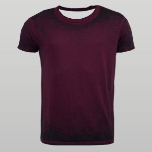 Aubergine Burnout T-Shirt